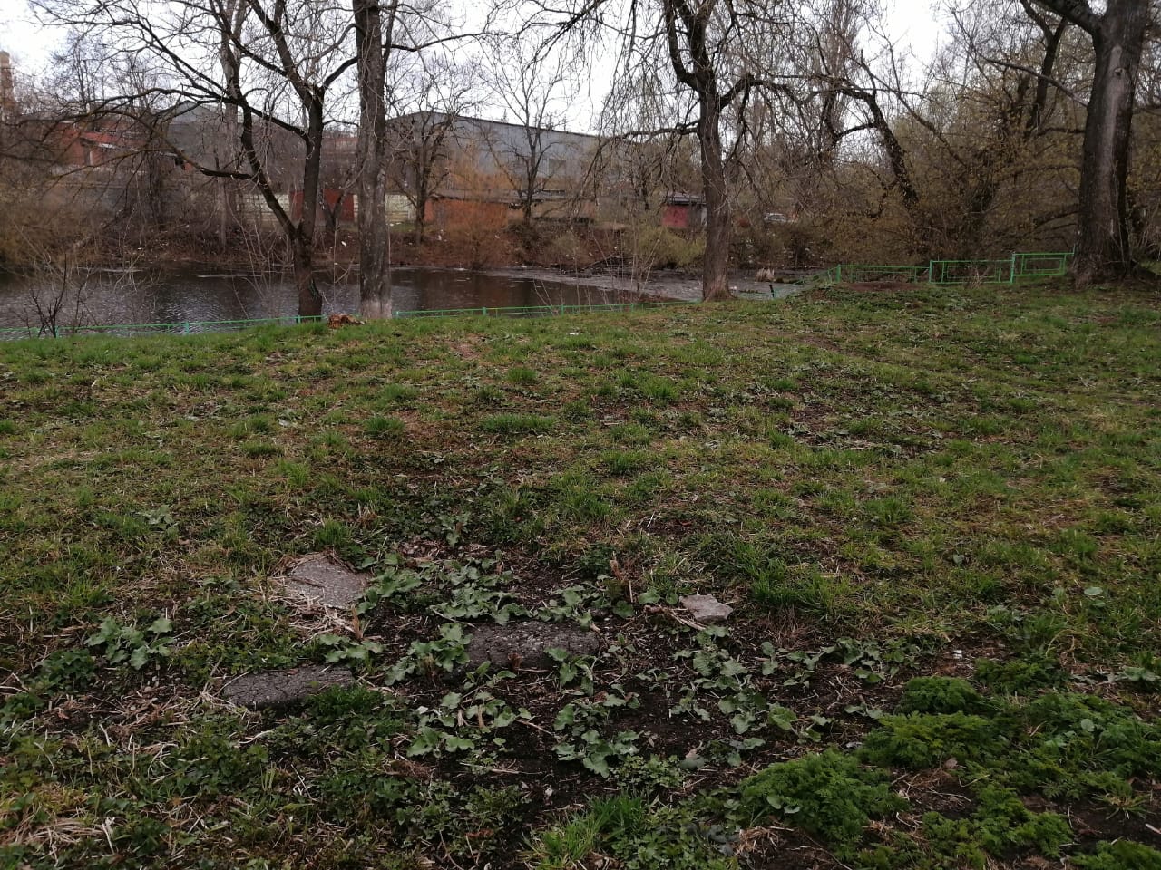 Обустройство детской игровой площадки в г. Алексин, МКР "Петровское", возле пруда