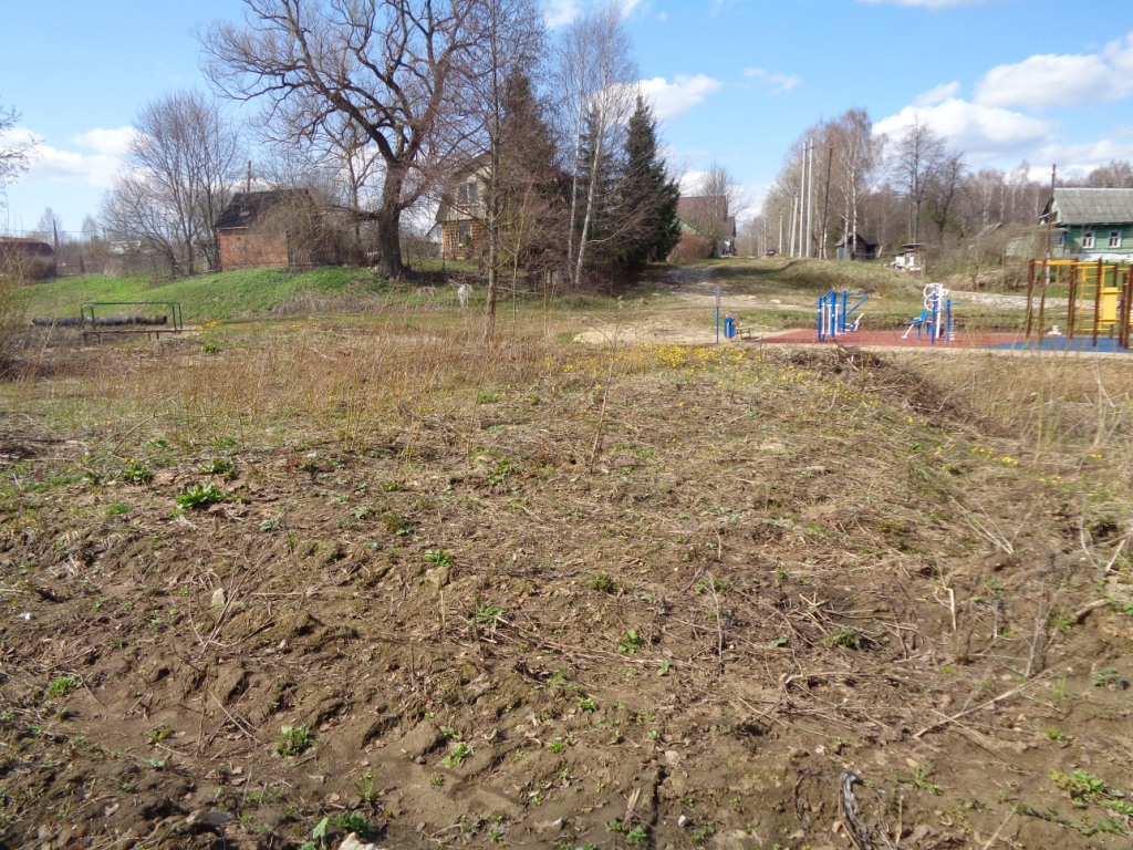 Обустройство зоны для досуга и отдыха для детей и взрослых в деревне Иньшино Алексинского района.