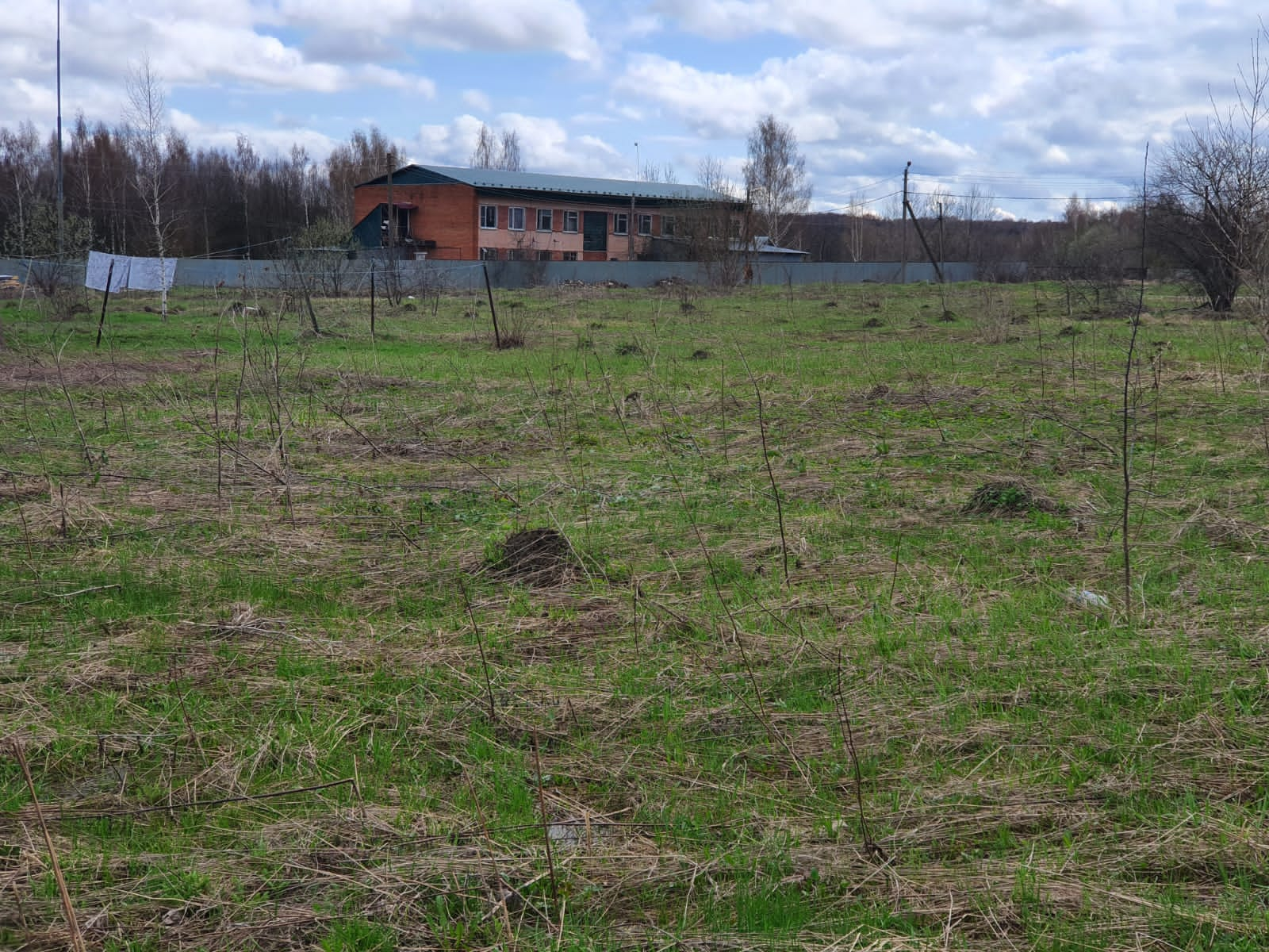 Обустройство спортивной площадки в поселке Юбилейный Щекинского района