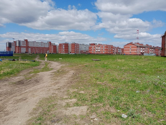 Обустройство зоны для досуга и отдыха в городе Кимовск, ул.Драгушиной, возле д.5а, 7а Кимовского района