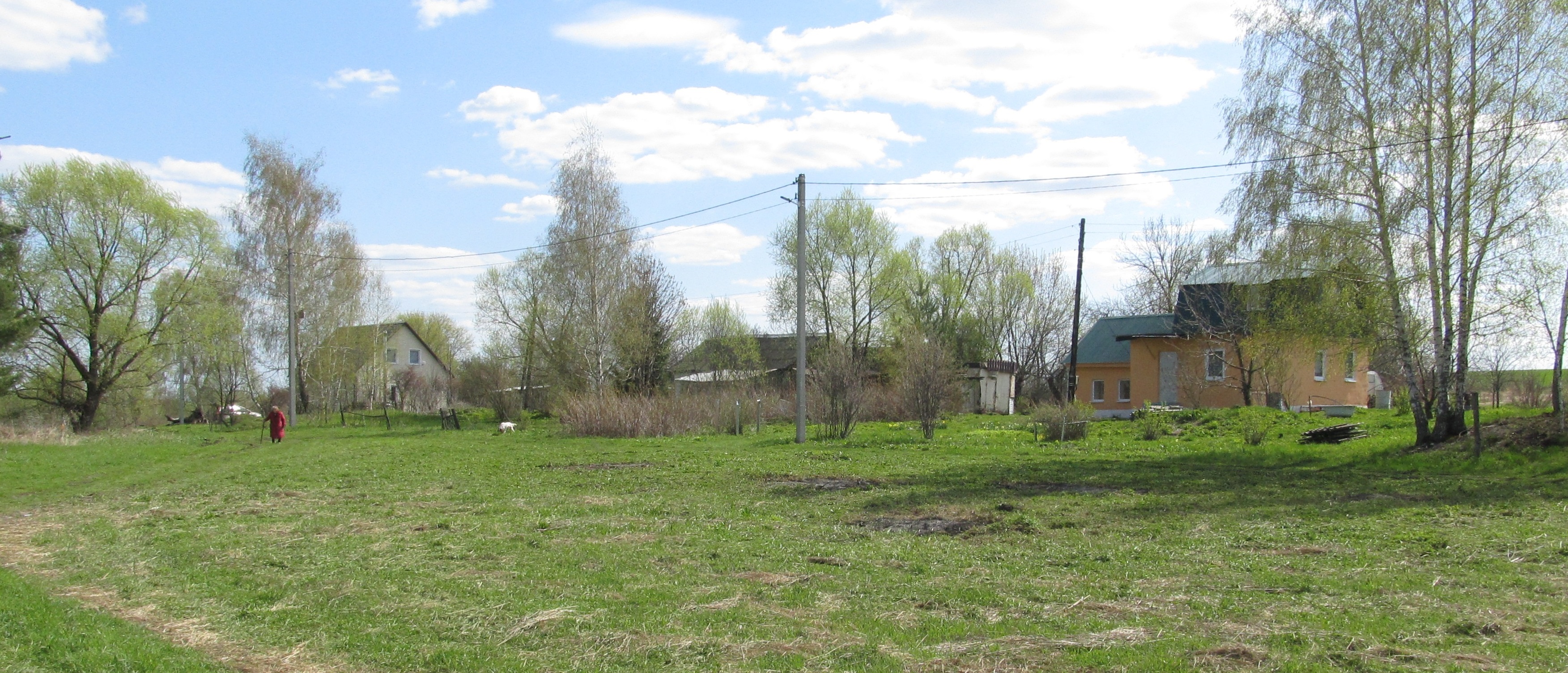 Обустройство зоны отдыха и досуга №1 в деревне Наумовка в районе дома №1 Щекинского района