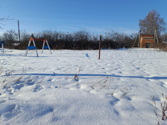 Обустройство детской игровой площадки по адресу: Узловский район, п. Брусянский, ул. Целинная, дом №6
