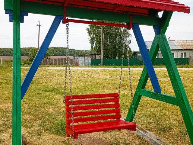 Обустройство спортивной площадки по адресу: Арсеньевский район, с. Мокрое, ул. Новая, в районе дома №12