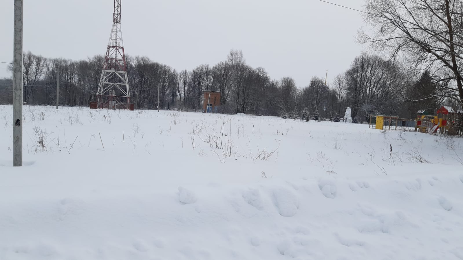 Обустройство спортивной площадки по адресу: Одоевский район, с. Сомово