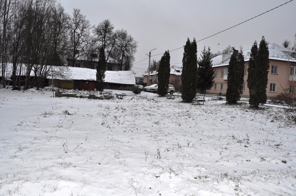 Обустройство спортивной площадки по адресу: Щекинский район, рабочий поселок Первомайский, улица Октябрьская, возле д. №19