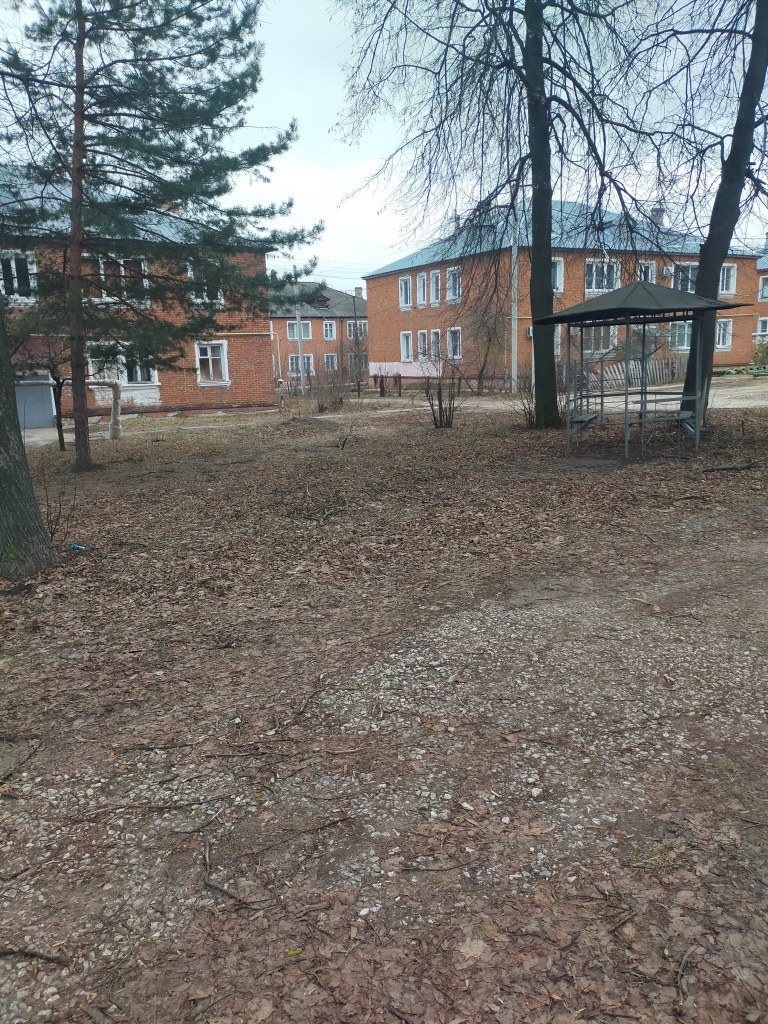 Обустройство детской площадки по адресу: Веневский район, п.Грицовский, ул.Лесная, д.4