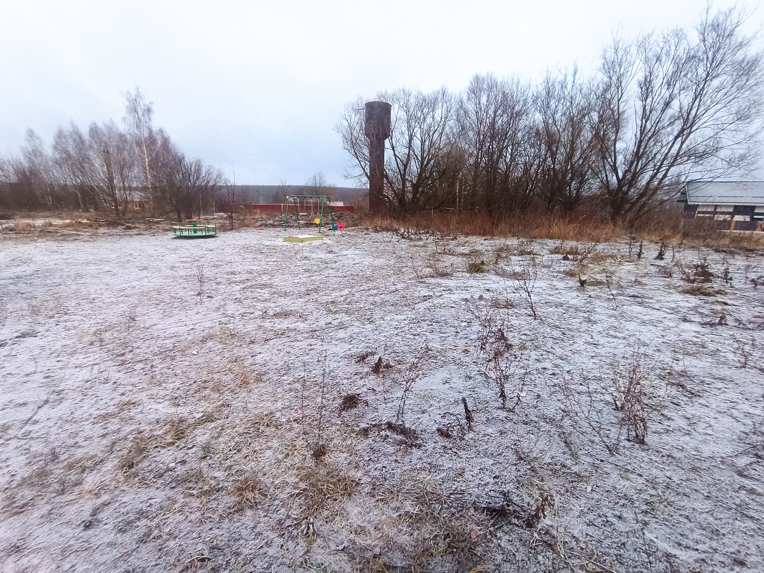 Обустройство  детской игровой площадки по адресу: Щекинский район, село  Головеньки, в районе д.7