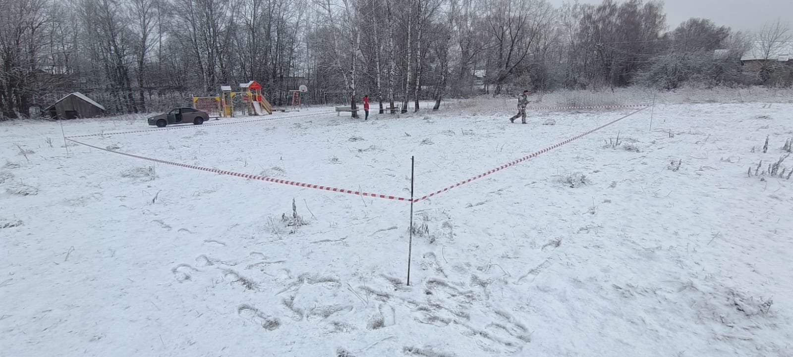 Обустройство спортивной площадки по адресу: Алексинский район, с. Пластово, ул. Лесная, д.7