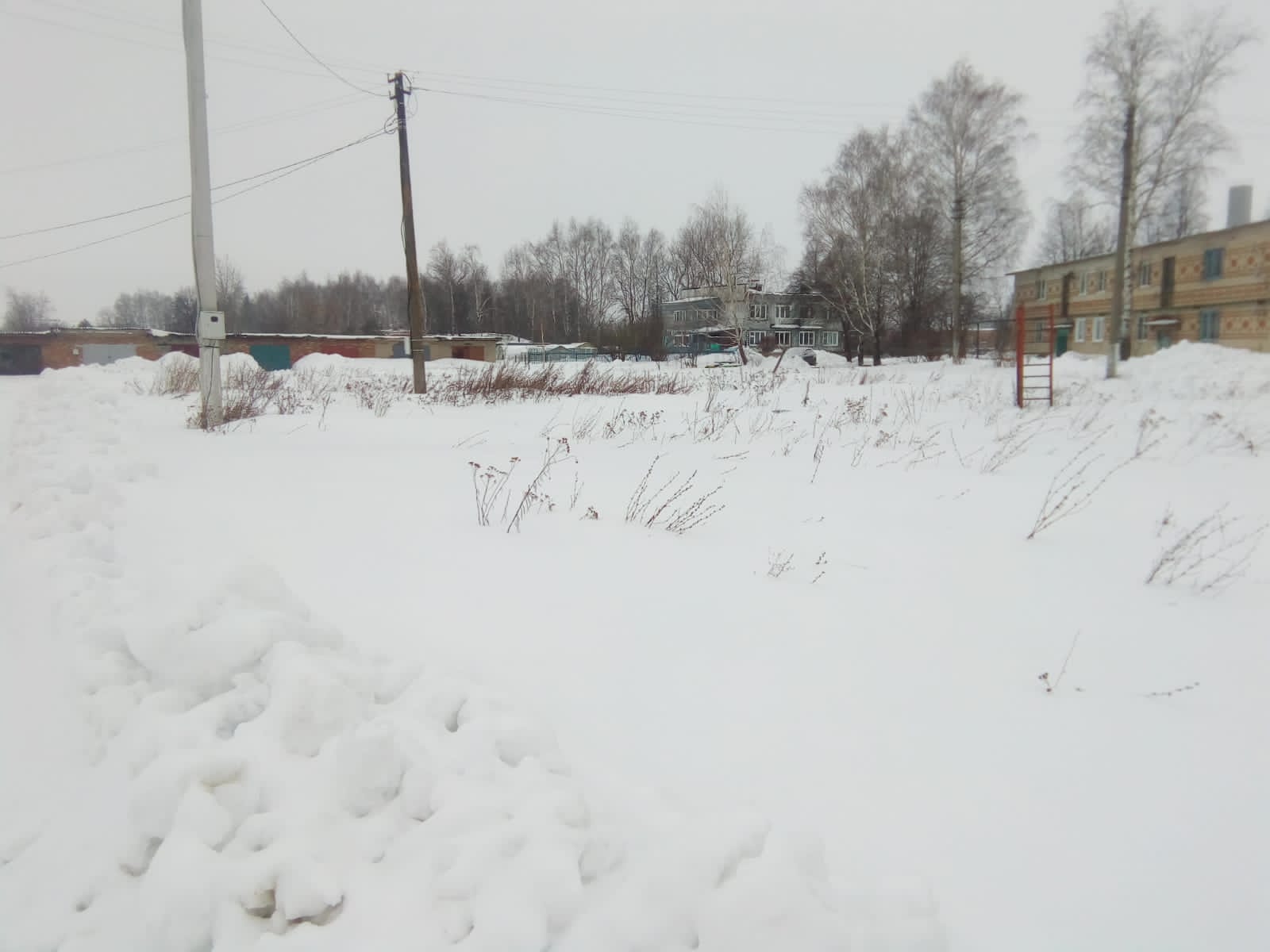 Обустройство спортивной площадки по адресу: Кимовский район, д.Львово, восточнее МКД №2