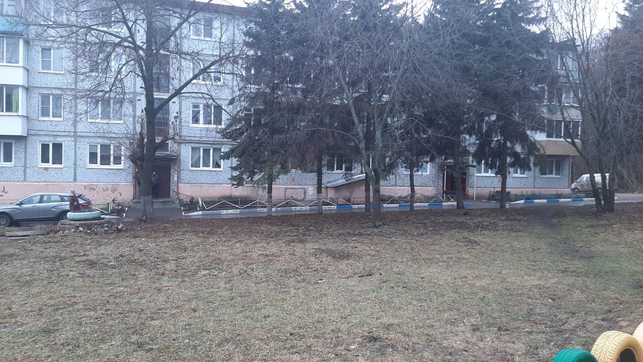 Обустройство зоны для досуга и отдыха по адресу: город Кимовск, во дворе дома 1А микрорайона Сельхозтехника