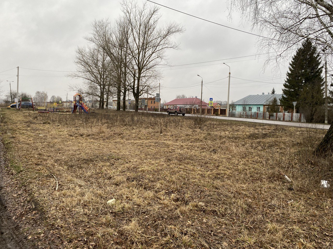 Обустройство спортивной площадки по адресу: Узловский район, д. Фёдоровка, ул. Дружбы, у дома №10