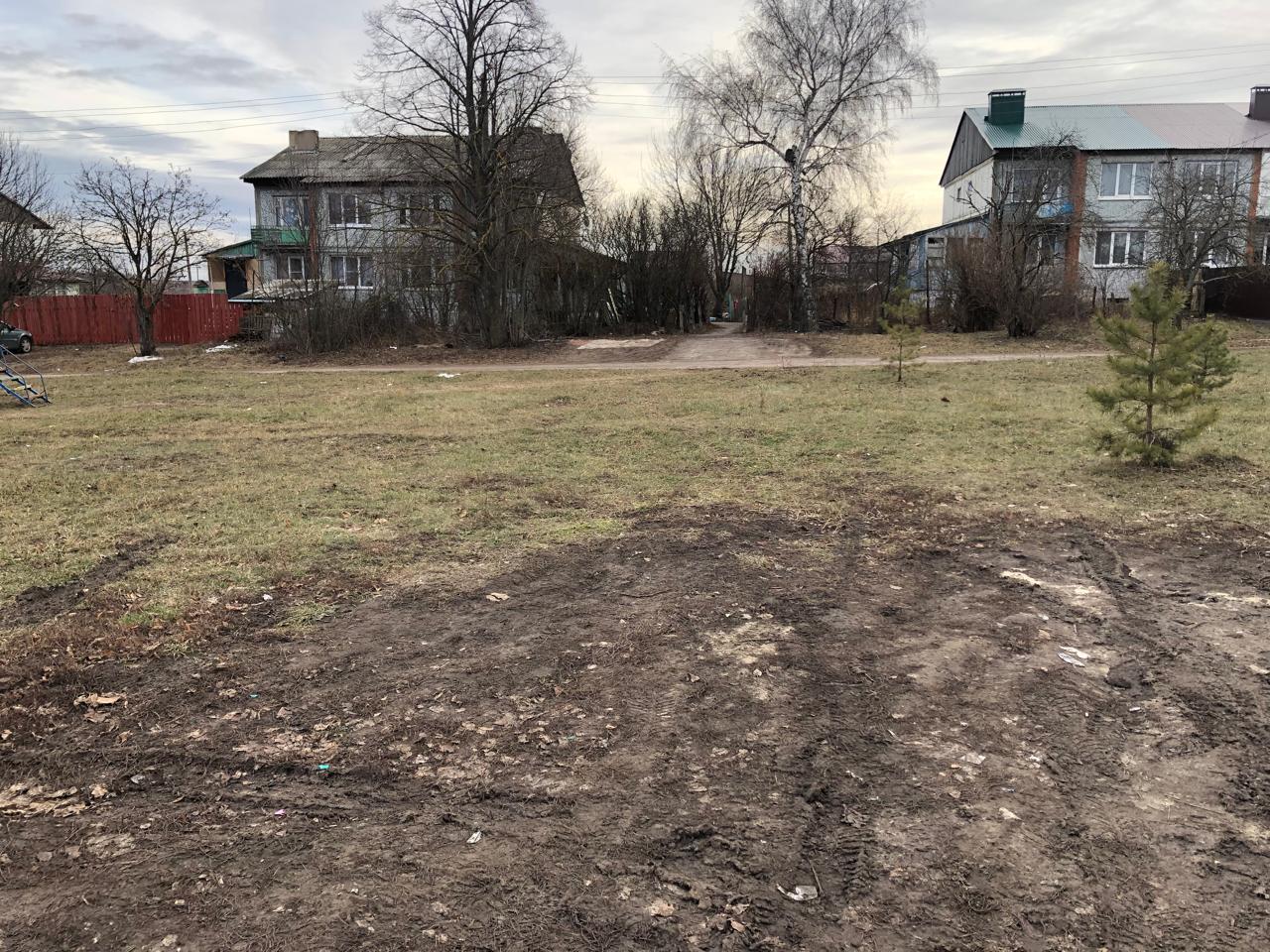 Обустройство детской игровой площадки по адресу:  Узловский район, с. Ильинка, ул. Центральная, д. 24