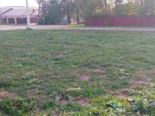 Обустройство детской игровой площадки по адресу: Тепло-Огаревский район, п. Механизаторов, ул. Школьная, дом №8