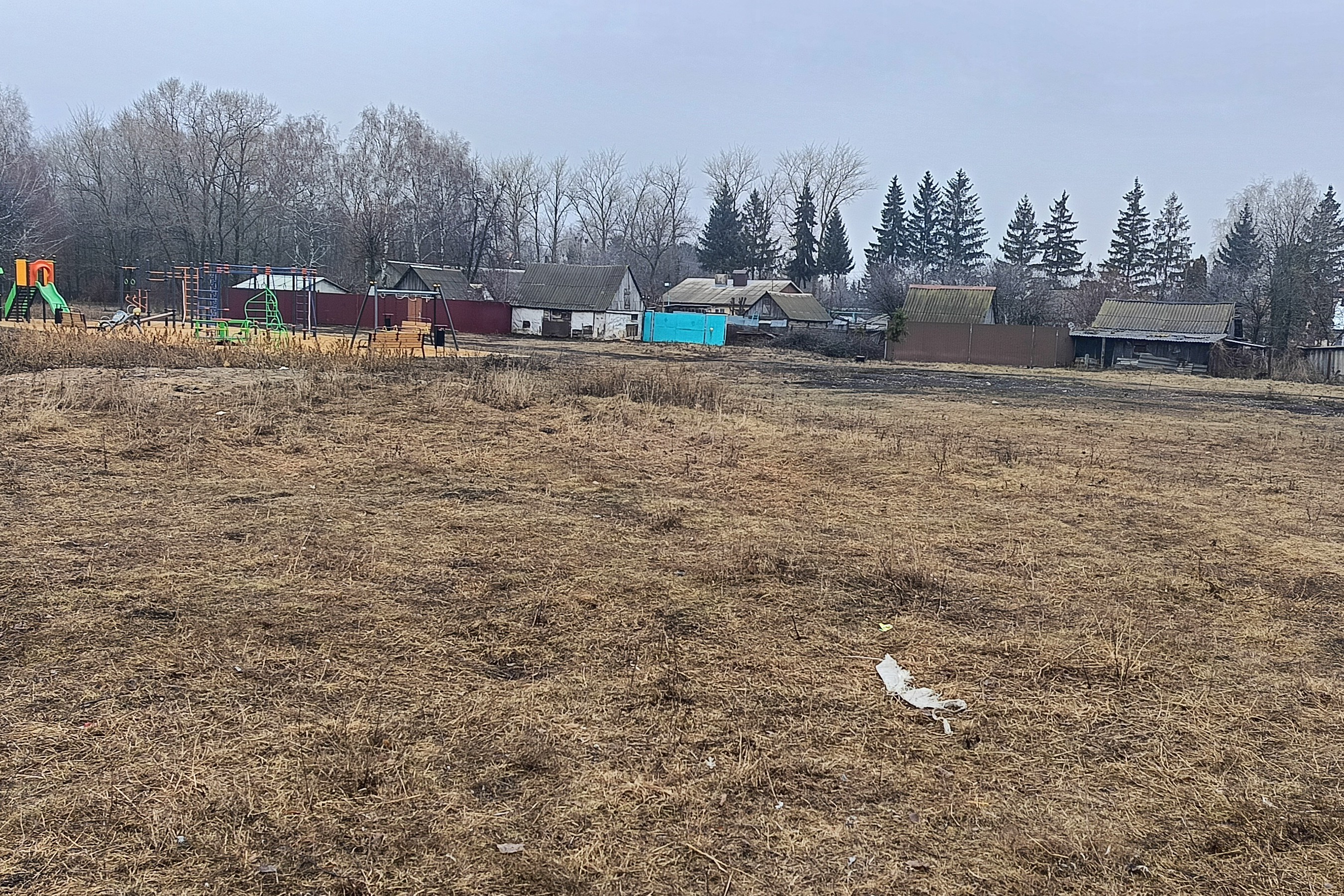 Обустройство многофункциональной площадки по адресу: Ефремовский район, д. Большие Плоты