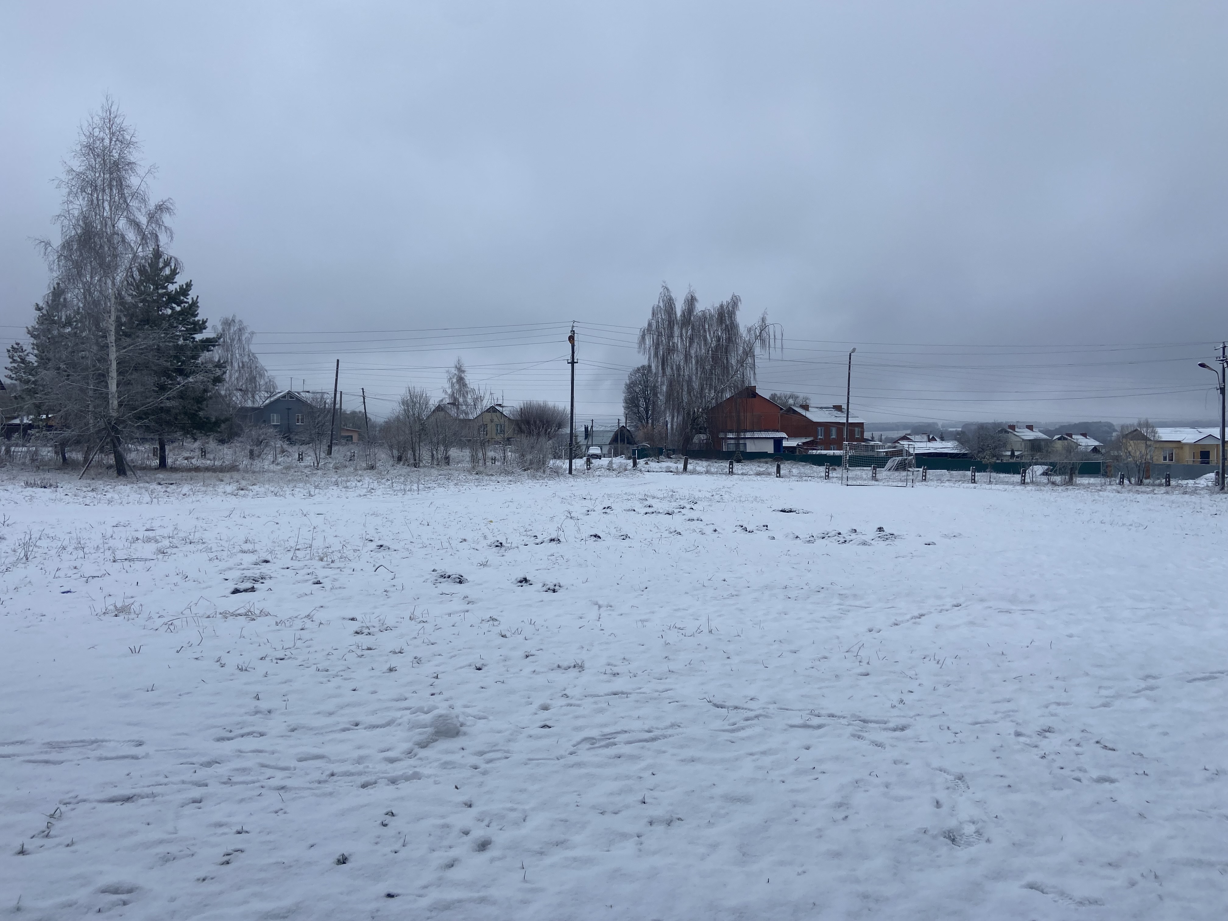 Обустройство многофункциональной площадки для игровых видов спорта по адресу: Алексинский район, с.Сенево, ул.Садовая между детским садом и школой