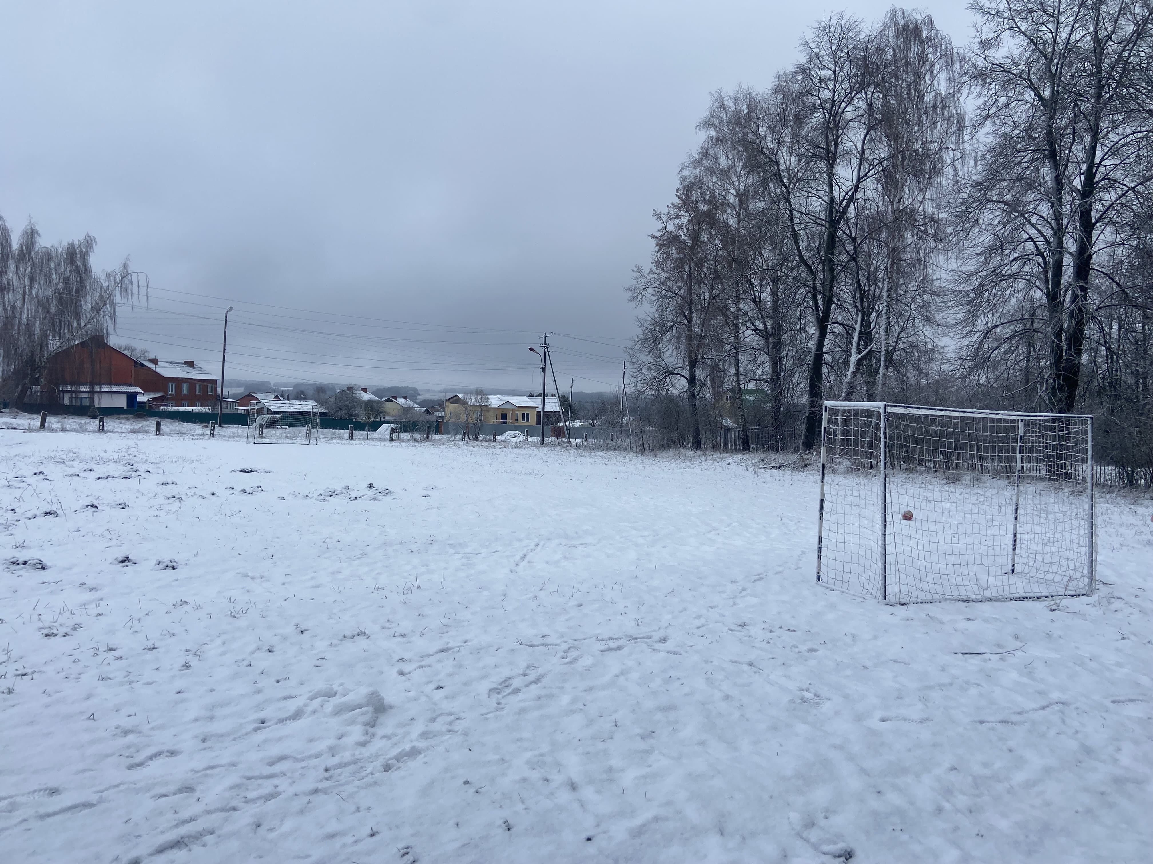 Обустройство многофункциональной площадки для игровых видов спорта по адресу: Алексинский район, с.Сенево, ул.Садовая между детским садом и школой