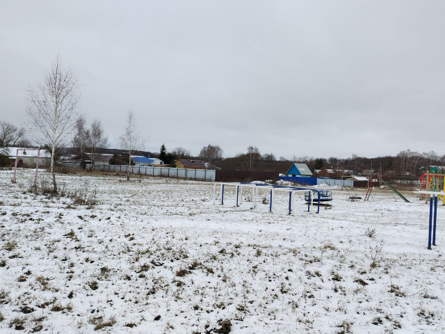 Обустройство многофункциональной площадки для игровых видов спорта по адресу: Ясногорский район, село Теляково, ул. Лесная, южнее участка 1Б