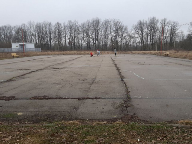 Обустройство спортивной площадки по адресу: Ленинский район, с. Федоровка, ул. Шоссейная, д.12