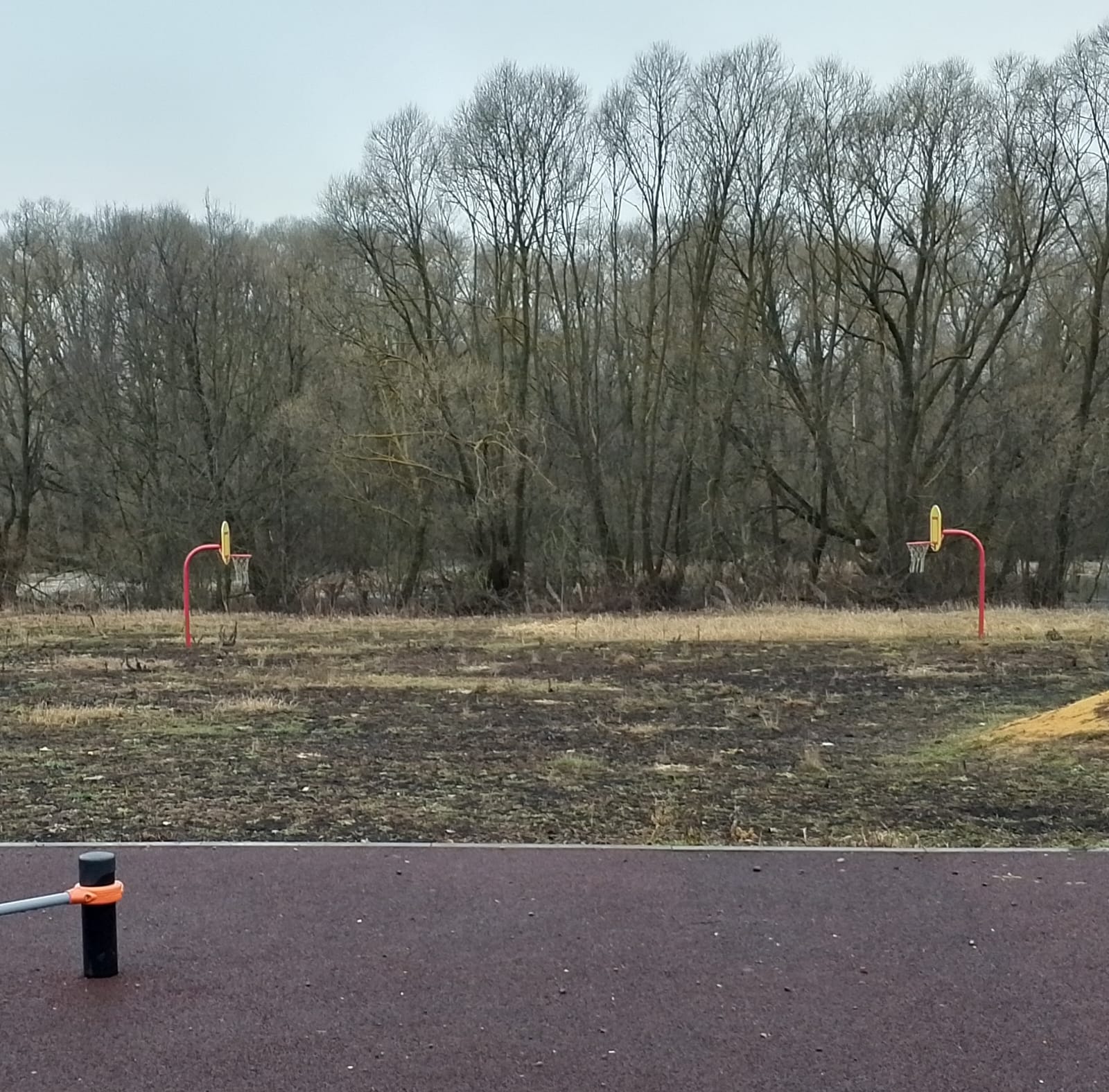 Обустройство детской игровой площадки по адресу: Тульская область, Кимовский район, д. Кудашево южнее дома 34а