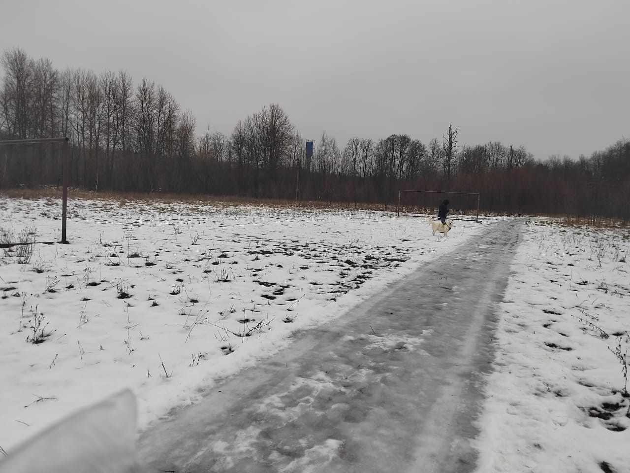 Обустройство многофункциональной площадки "Спорт для односельчан" по адресу: Ясногорский район, п.Санталовский, ул.Новая