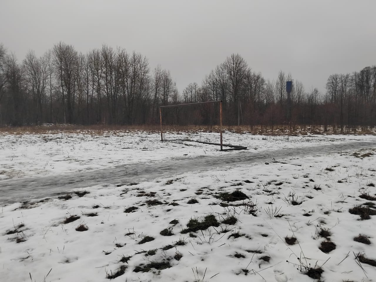 Обустройство многофункциональной площадки "Спорт для односельчан" по адресу: Ясногорский район, п.Санталовский, ул.Новая