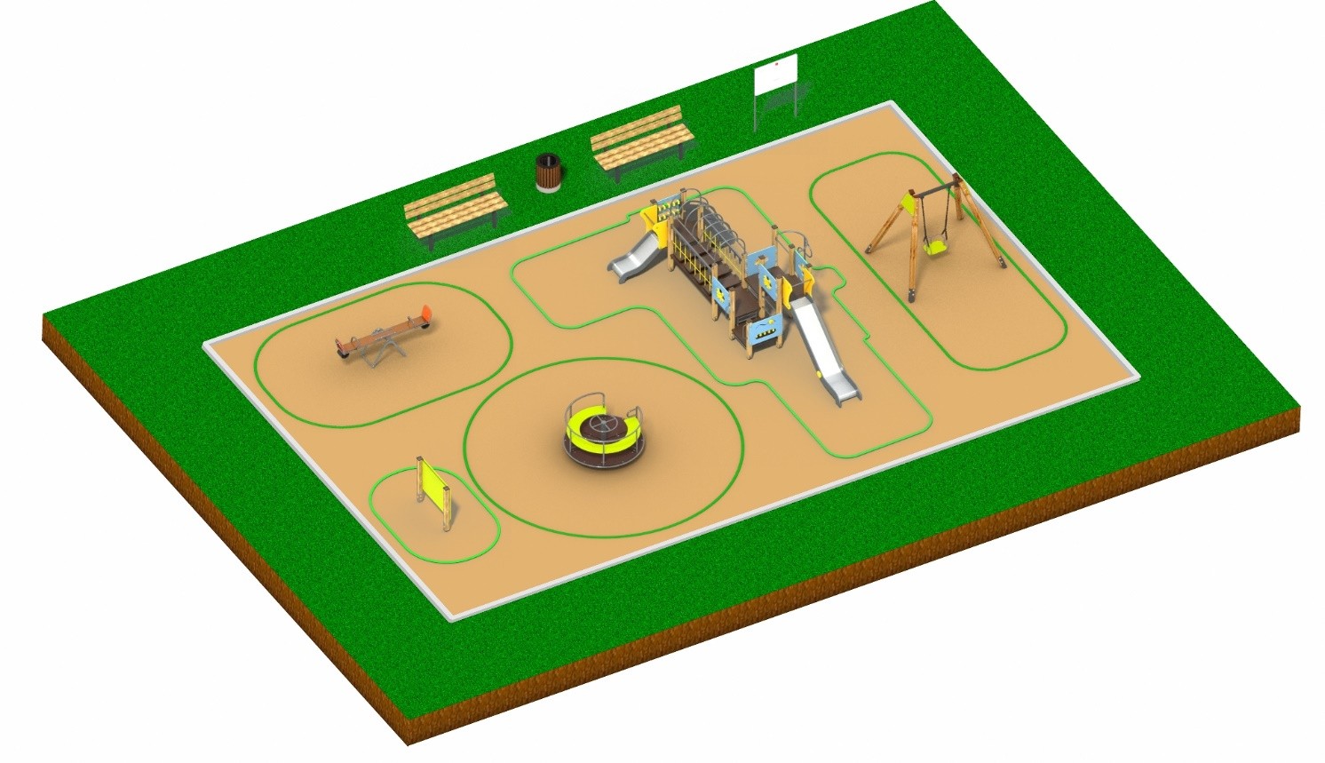 Детская игровая площадка №4