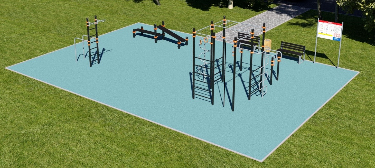 Спортивная площадка №3 (воркаут)