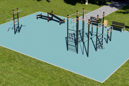 Спортивная площадка №3 (воркаут)