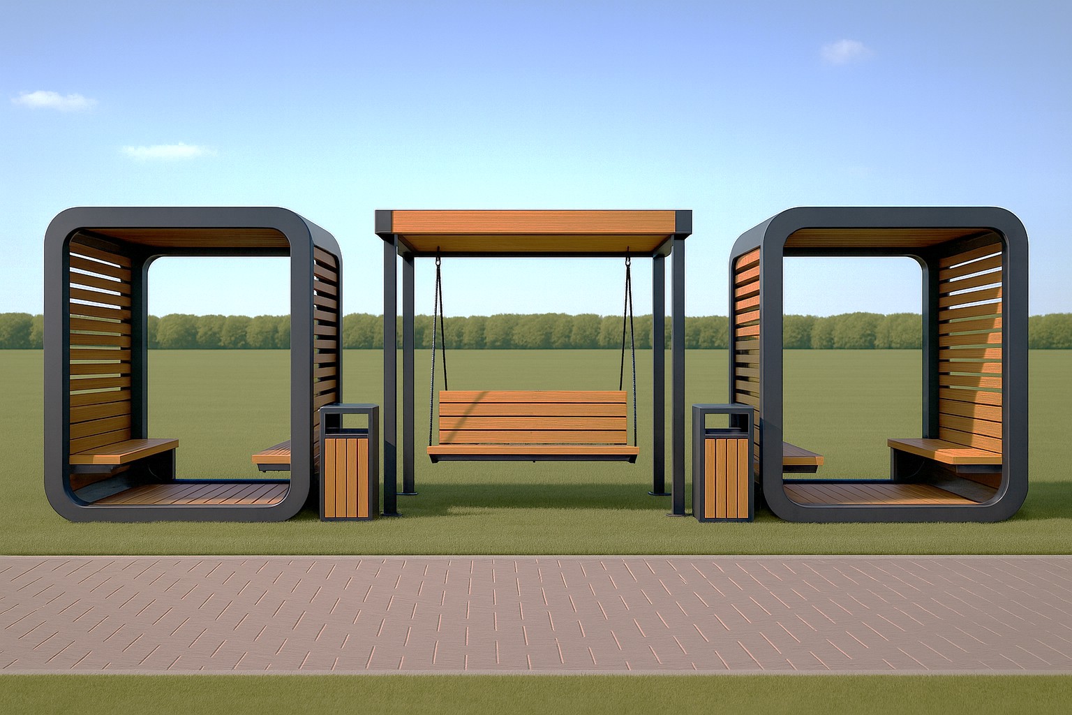 Зона для досуга и отдыха №5