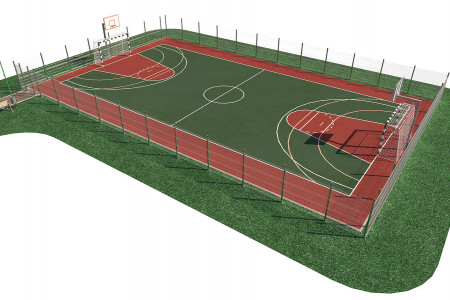Многофункциональная площадка для игровых видов спорта №2