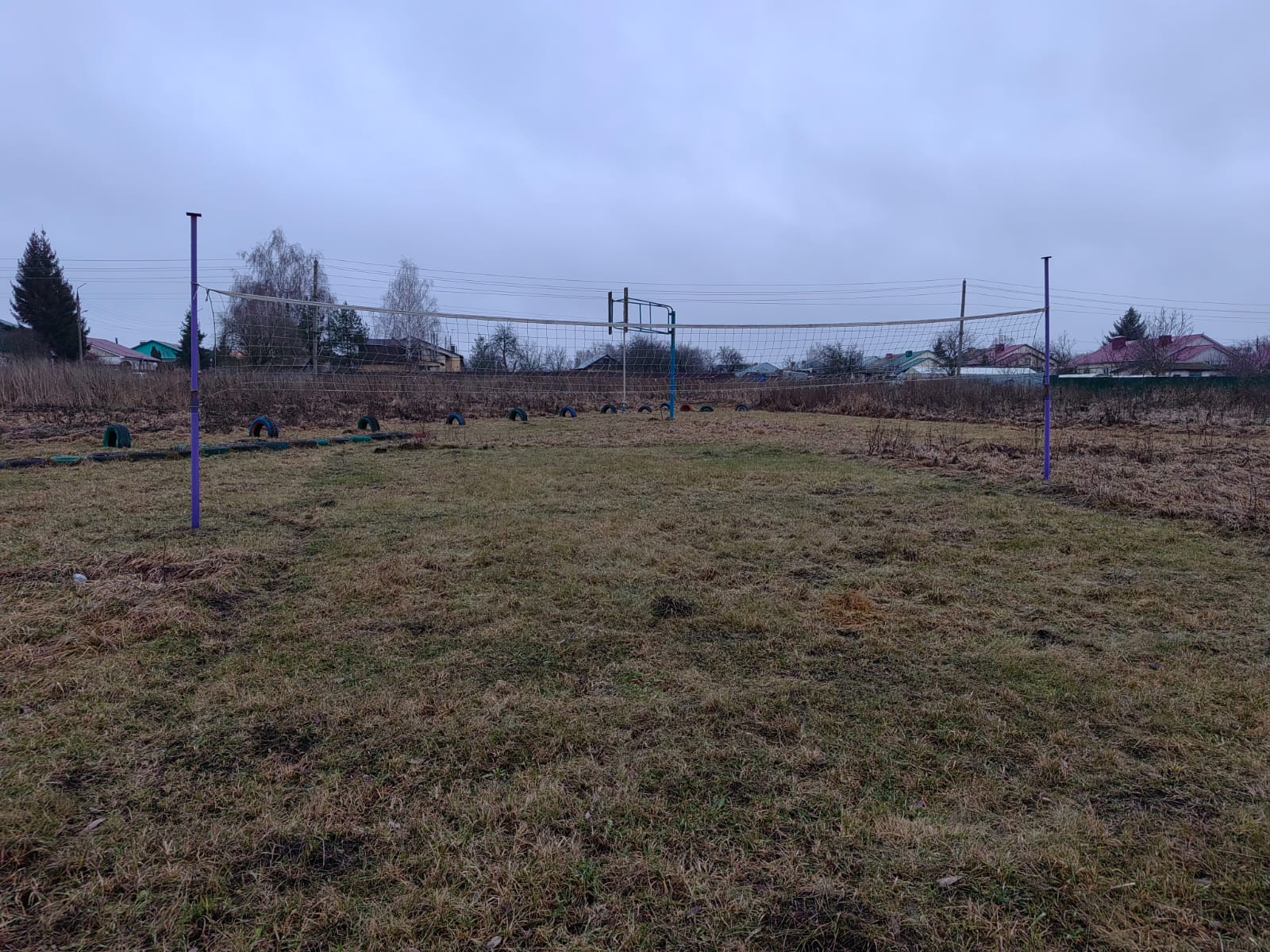 Обустройство спортивной площадки №5 (воркаут и тренажеры) по адресу: Кимовский район, поселок Пронь, улица Лесная, в 60 метрах севернее дома № 24